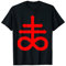 T-Shirt mit satanischem Kreuz Crux Satanus T-Shirt