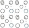4 SET N078434 N089668 Spring Kits with Steel Ball, Fit DCF885B DCF886B, Impact Driver Spring Kit