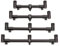 Saenger Unisex – Erwachsene Anaconda BLAXX ADJ. CLS-3 Rod Buzzer Bar 26-38cm