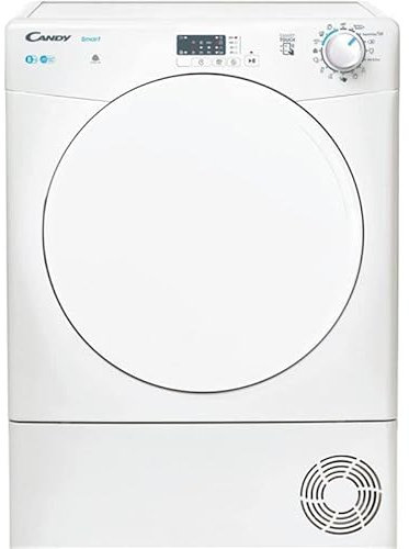 Asciugatrice Candy CSE C8LF-S 8 KG a Condensazione Profondità 58,5 CM Classe Energetica B