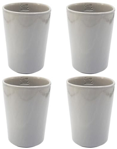 Monkey 47 Steingutbecher The Becher - 4er Set - mit Monkey 47 Logo als Geschenkset by Reichelts