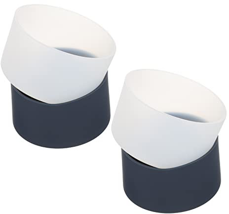 4 Stück Becherabdeckung Aus Silikon Wasserflaschenschutz Aus Silikon Teetassenhüllen Silikon-wasserflasche Ärmel Flaschenabdeckung Wasserflaschenabdeckung Antikollisions Kieselgel