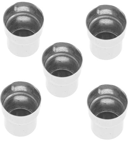 UPKOCH 5 Stück Abdeckkappen Für Mikrowellen Austauschbarer Schutzdeckel Passend Einfache Montage Zuverlässige Leistung Silberne Ersatzteile Für Effiziente Wärmeverteilung