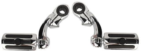 aqxreight Repose-Pieds Réglable pour Moto et Autoroute pour Davidson (Court 47x2cm / 18,5x0,8 Pouces)