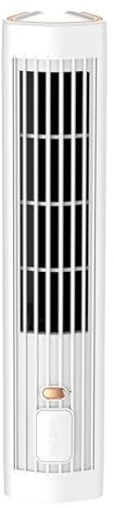 Ventilador torre de escritorio, ventiladores torre para dormitorio, Ventilador de torre de enfriamiento de aire silencioso de escritorio ajustable, Dispositivo de mesa vertical con modos de