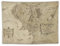 J. R. R. Tolkien Mittelerde Karte Mittelerde, Bilddruck, Wandkunst, Wandteppich, Gemälde, Wandteppiche, Kunstwerke, Geschenkidee, Raumästhetisch, 76,2 x 101,6 cm