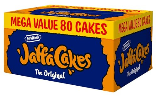 McVitie's 80 Jaffa Cakes The Original Mega Value (1 Pack) | By IDEAONIC
