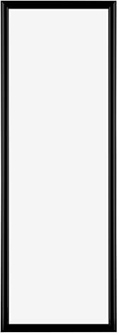 Home Decoration - Cadre photo 33x98 cm - Noir Mat - Cadre photo en verre Plastique Anti Reflet Verre Acrylique - Cadre 33x98 cm - Biggy