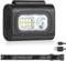 Adiwo Luz para Correr, 1 Pieza Linterna Frontal Portátil con 1 Correa Ajustable para Faro Delantero, 6 Modos de Iluminación Impermeable Linterna, USB Recargable, Adecuado para Correr de Noche Acampar