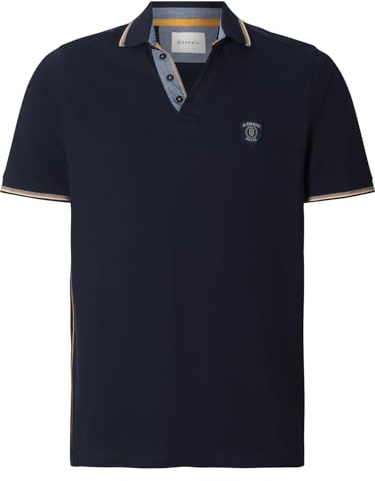 BABISTA Herren Poloshirt Dannico | mit dezenten Kontrasten, mit Polo-Kragen, Männer Freizeit-Hemd, aus 100% Baumwolle, mit Logo-Stickerei, große Größen