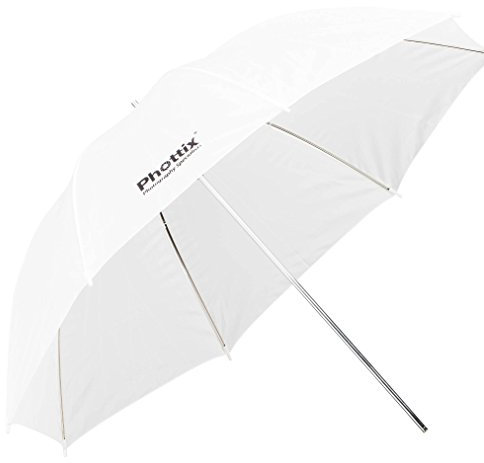 Phottix - Ombrello diffusore per studio fotografico, 84 cm, colore: Bianco