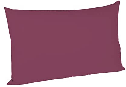 Fleuresse Colours Kissenbezug, Mako Satin, Beere, 40 x 60 cm