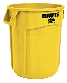 Rubbermaid Commercial Products Belüftet BRUTE® 76 L Gelb FG262000YEL