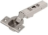 Blum BLUMOTION Soft-Close-Scharniere mit Clip-Top, 110 Grad, selbstschließend, Frontrahmen, mit Montageplatten (vollständige Auflage, 2 Stück)