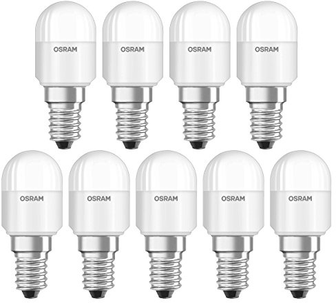 OSRAM LED STAR SPECIAL T26 / LED lamp: E14, 2.30 W, 20 W replacement, frosted, Beam angle: 160 °, Cool Daylight, 6500 K, 9pack