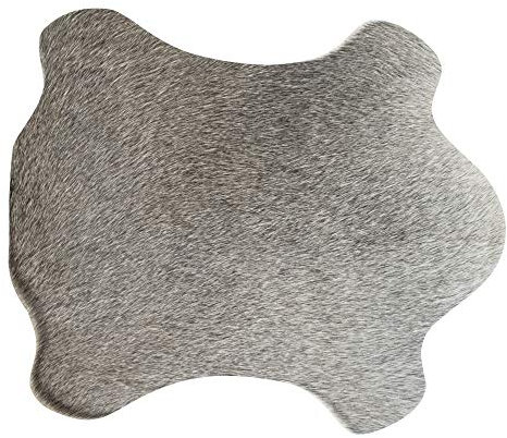 Mars & More Tischset Kuhfell Grau 30 x 48 cm