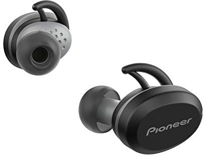 Pioneer E8TW-H Casque d'écoute Vraiment sans Fil (Bluetooth, in-Ear, Sport, 3 Heures de Jeu par Charge) Noir