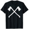 Axe Throwing Crossed Axe Sledgehammer T-Shirt