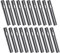 SCC Fahrzeugtechnik 20x Doppelgewindebolzen M12x1,5 Länge 80mm verzinkt Umrüstung von Radschrauben auf Stehbolzen für einfacheren Radwechsel und für Lug Nuts (Lugnuts)