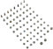 Smartex® Kit Schrauben kompatibel mit iPhone 7 - Gold