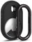 Caseology by Spigen Porta Airtag Vault Compatibile con AirTag, Portachiavi Airtag, Custodia Airtag - Nero Opaco