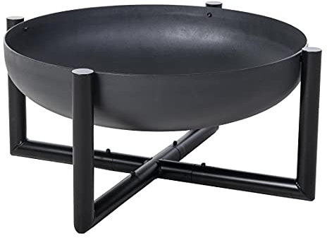 OUTLIV. Basic Feuerschale für den Garten aus Stahl Ø60x40 cm in Schwarz