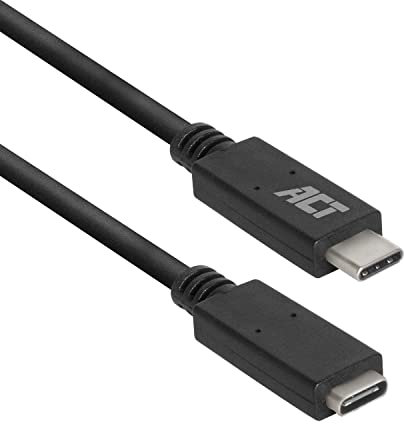 ACT Cable de extensión USB C de 2 m, USB 3.0, PD 60 W tipo C, cable de extensión de carga rápida, velocidad de datos de 5 Gbps - AC7412