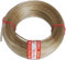 Cavetto cavo stendibiancheria in acciaio ottonato rivestito con Pvc trasparente Ø 5 mm VENDITA A MISURA (100)