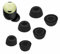 A-Focus Silicone Ear Tips (L/M/S), Compatible with Pixel Buds Pro, Black