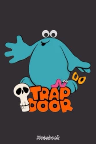 Trap Door Notebook: Lined College Ruled Paper, Matte Finish Cover, Diary, Planner, 6x9 120 Pages, Journal