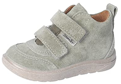 RICOSTA Baby Jungen Stiefel Miko,Kinder Lauflernschuhe,WMS:Mittel,lose Einlage,Sympatex,Klettstiefel,Booties,wasserdicht,eukalyptus (530),24 EU