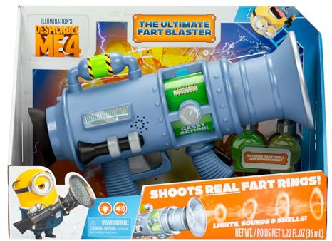Minions Ich – Einfach unverbesserlich 4: Der ultimative Furzblaster, Feuert echte Furzringe ab