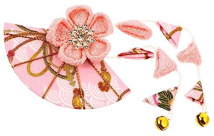 FRCOLOR Einzigartiger Japanischer Kimono-kopfschmuck Haarspange Quaste Haar-accessoire Modische Kopfbedeckung Für Damen Accessoire Für Geburtstagspartys