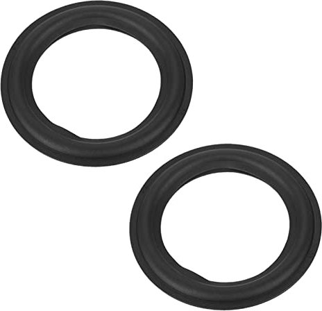 5 Pollici / 4 Pollici Altoparlante Involucro Riparazione Subwoofer Foam Woofer, Parte Di Riparazione Altoparlante Nero In Gomma (4 Pollici)