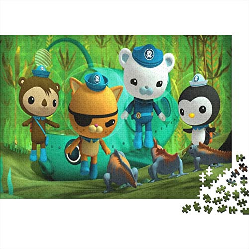 Puzzle 1000 Teile Oktonauten Erwachsene Puzzle,Spiel Puzzles Für Erwachsene,Anime Puzzle,Geburtstagsgeschenk,Geschenke Für Frauen Premium Holzpuzzle 1000pcs (75x50cm)