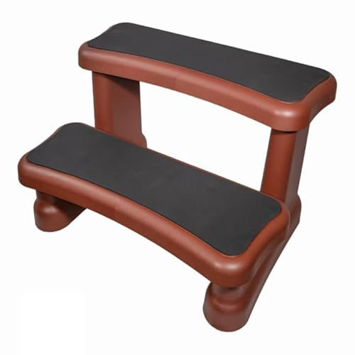 Gota Pure Escalier 2 marches pour Spa Couleur Marron
