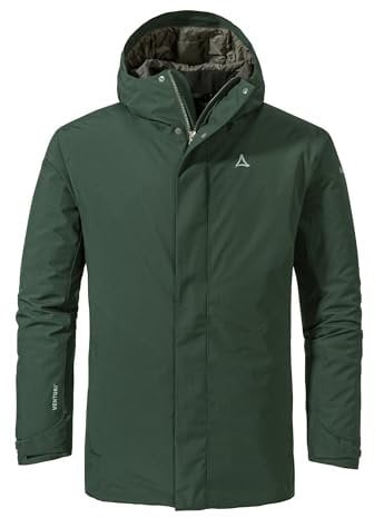 Schöffel Herren Style Froda Mns Winter Parka, Dark Jade, 46 EU