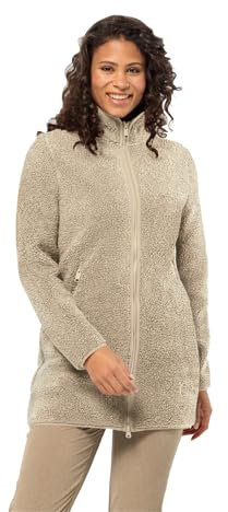 Jack Wolfskin Damen High Curl Coat W, Anis, M EU