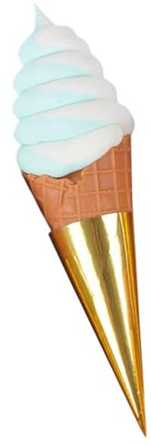 BESTonZON Pvc Ice Modeling Figurine Lifelike Simulation Ice for Shop Display Decor