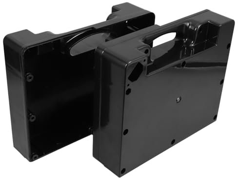 Hoement Wheelchair Battery Carrier Easy Install Abs Plastic Battery Box for Electric Chairs
