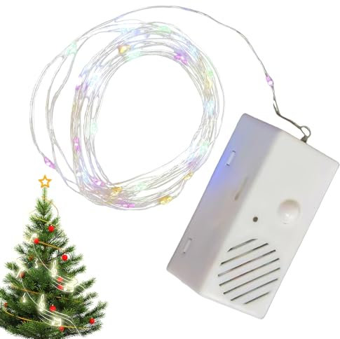 Caja de Música Navideña Con Luces LED de Colores Brillantes - Decoración Exquisita Para Navidad