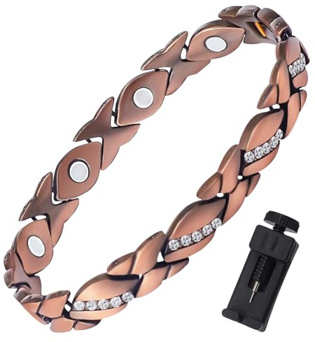 AebDerp 1pc Damen Charm Armband Geschenk Set | Kristall Armband mit Geschenkbox für Hochzeit,Geburtstag,Party,Freundschaft und Schmuckzubehör