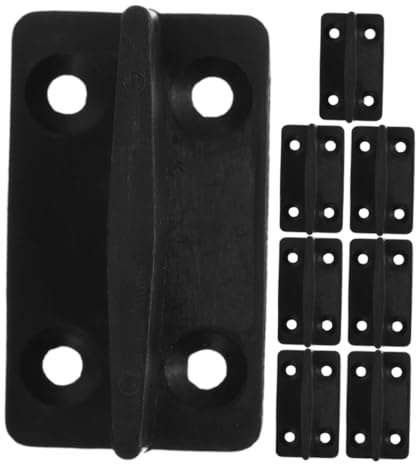 Artibetter 8pcs Sliding Door Runner Kit Door Roller Sliding Floor Guide Stainless Steel