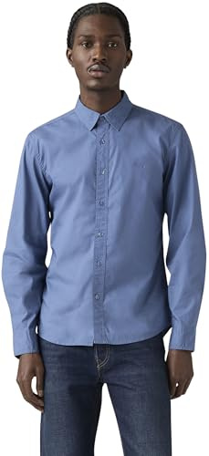 Ls Battery HM T-Shirt Slim Sunset Blue STR, Sunset Blue, XXL