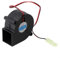 Kamin-Heizkörperventilator, 7511020 Luftvolumen, Turbo-Gebläse, Turbinen-Luftgebläse, Grill-Feuer-Heizlüfter für SF6028SL 24 V DC elektrischer Feuerventilator-Motor