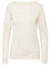 s.Oliver Geringeltes Langarmshirt aus Flammgarn mit U-Boot-Ausschnitt beige 38