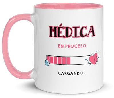 Kembilove® Tazas de cafe – Tazas desayuno para Profesionales En Proceso – Profesionales de la salud – Regalos originales para futuras profesionales – Regalo taza para Médica