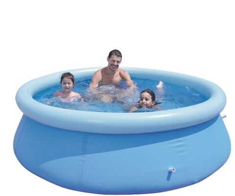 Large Inflatable Pool | Toddler Swimming Pond Round Blow Up Pool | Water Playground Big Inflated Bathtub for Home Garden Yard Patio