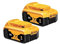 20V/60V 6.0Ah Lithium Battery Compatible with DeWalt DCF850/DCF887 DCB200/DCB206/DCB204 Series Tools | Cordless Power Tool Battery(20V 6Ah x2)
