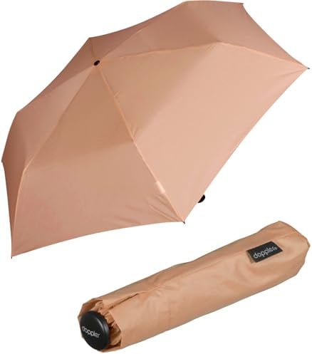 Doppler Zero,99 extrem Leichter Mini Damen Taschenschirm - Coral pink